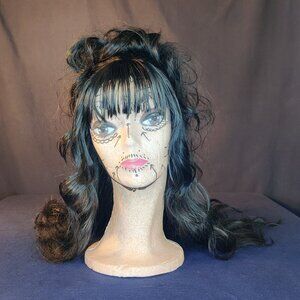 Black Hair Lydia Deetz-inspired wig.